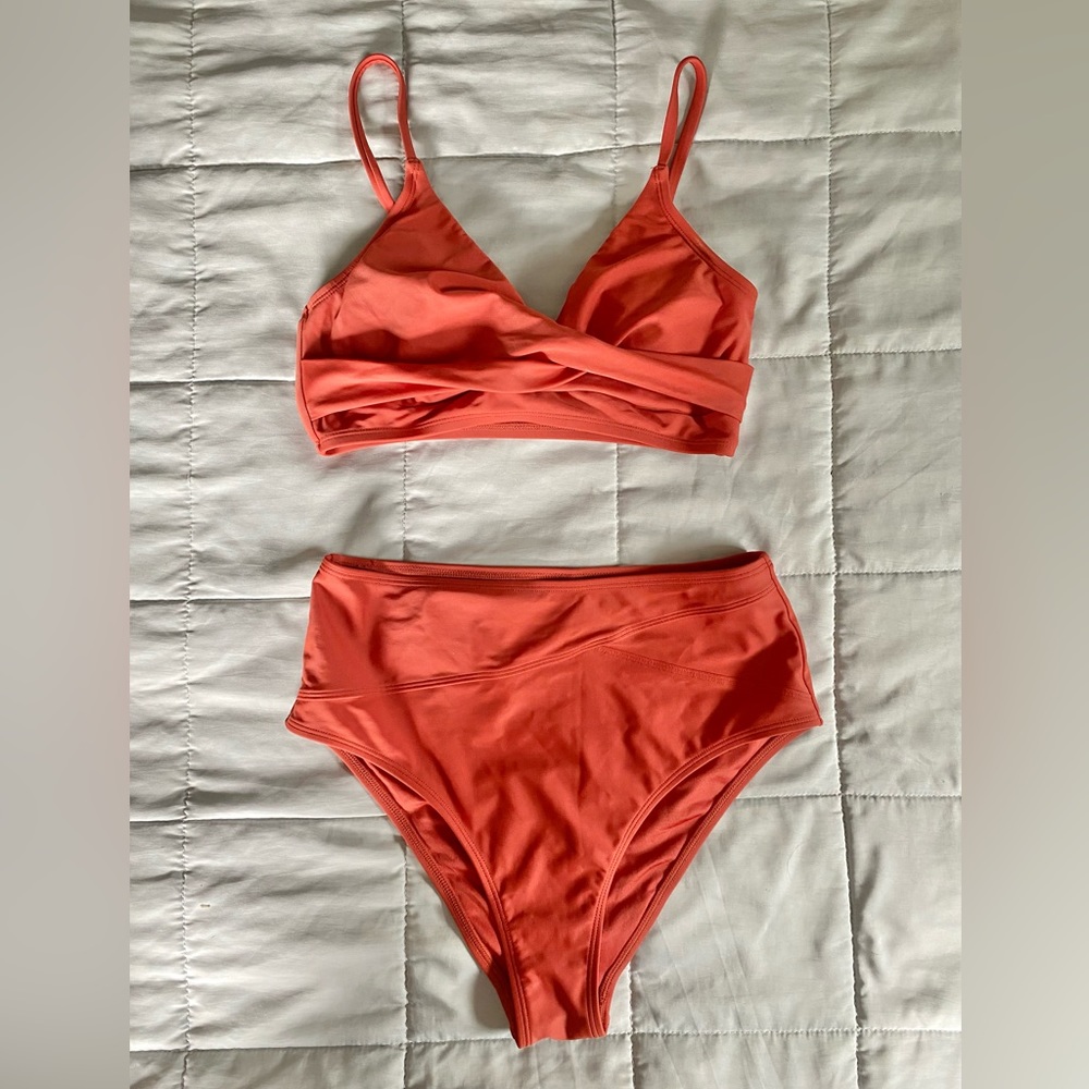 Red Cupshe bikini